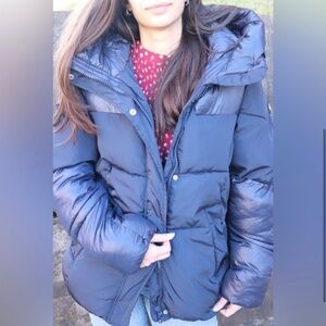 Jessica Simpson Blue Puffer Jacket Small